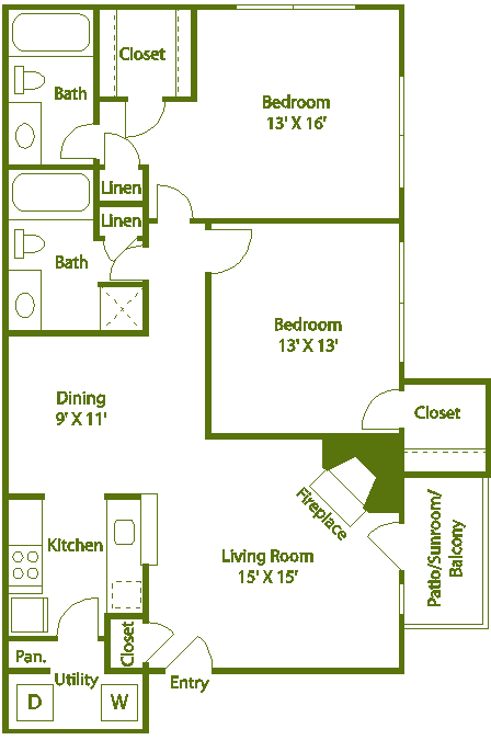 3048 Moriah Trail 1-2 Beds Apartment for Rent - Photo Gallery 38